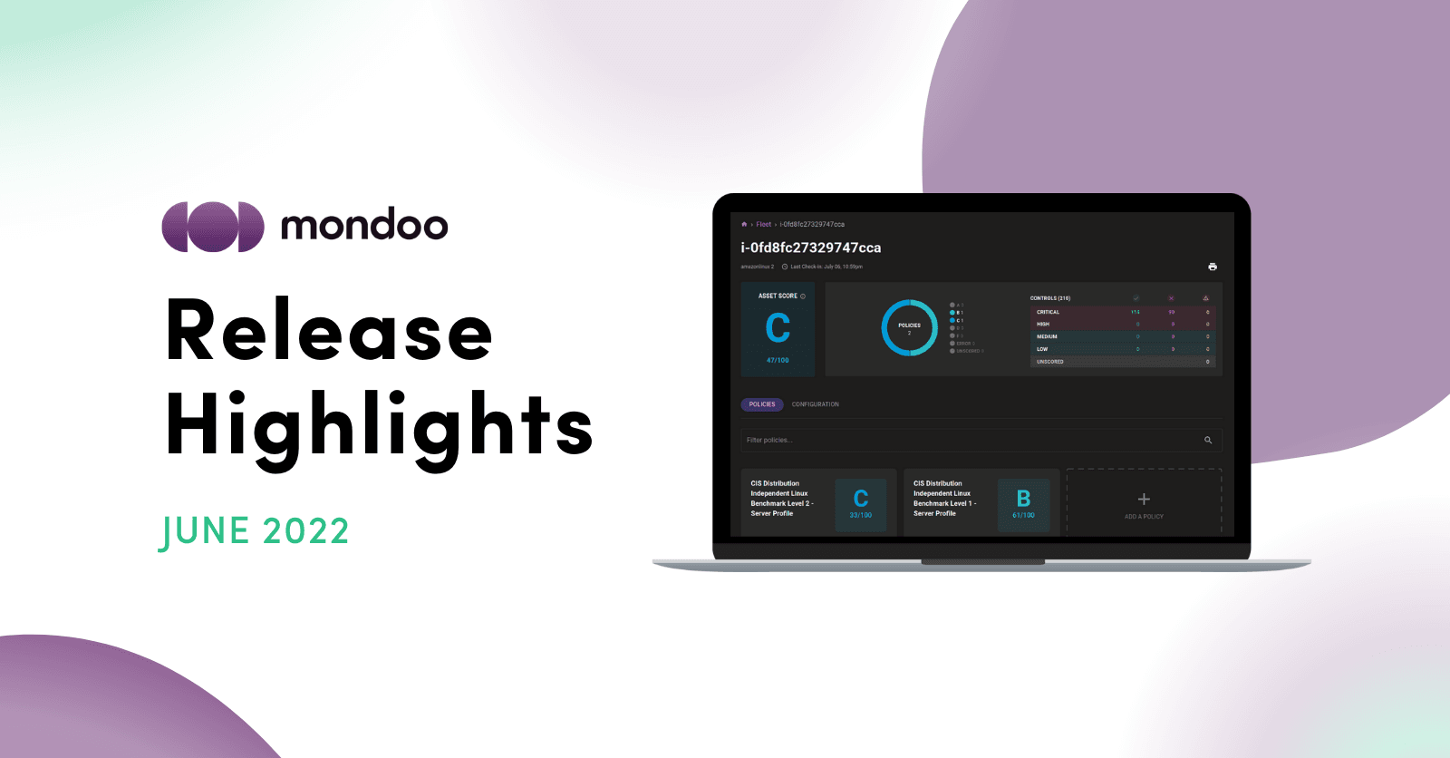 ICYMI: Mondoo Release Highlights for June 2022