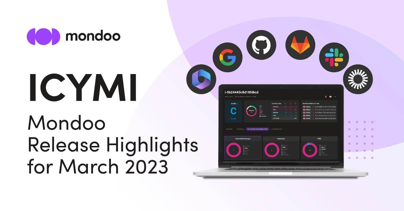 ICYMI: Mondoo Release Highlights for March 2023