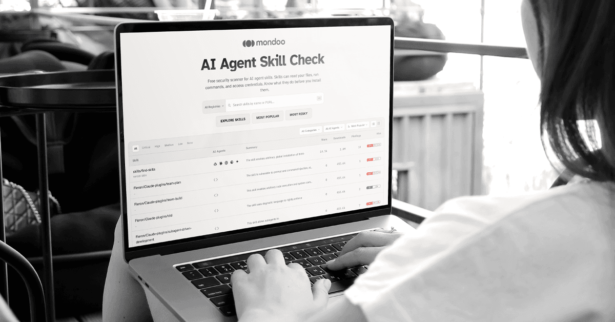 Introducing Mondoo AI Skills Check: Free Security Scanning for AI Agent Skills