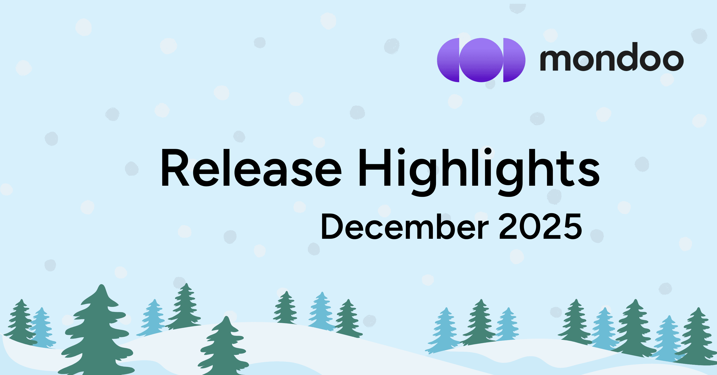 Mondoo Release Highlights December 2025