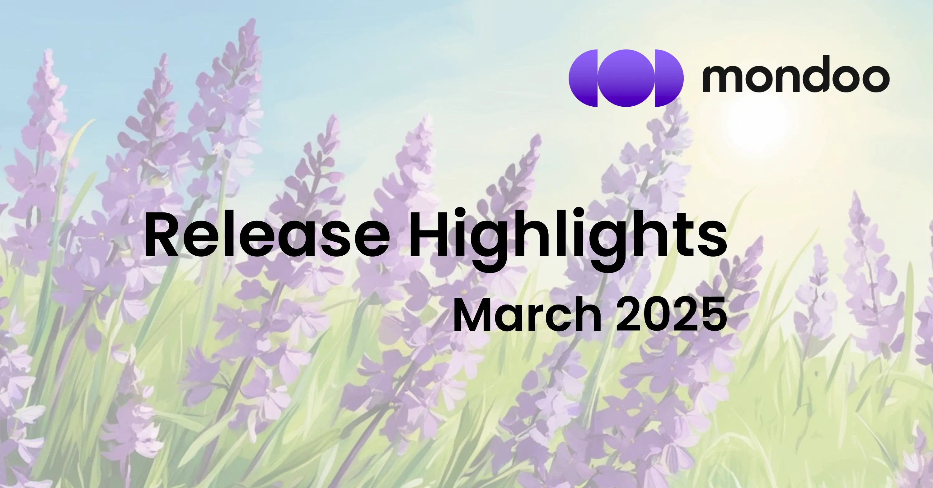 Mondoo Release Highlights March 2025