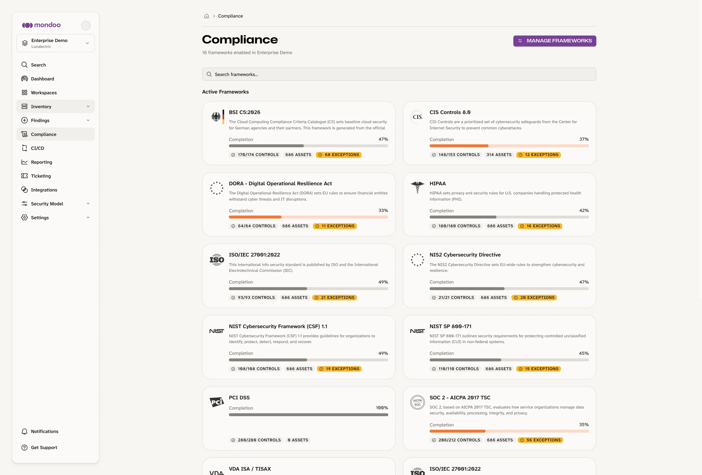 Compliance Automation Dashboard