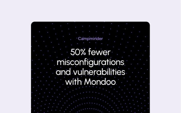 Campminder Reduces Misconfigurations and Vulnerabilities by 50% Using Mondoo
