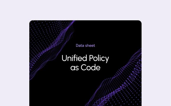 Unified Policy as Code