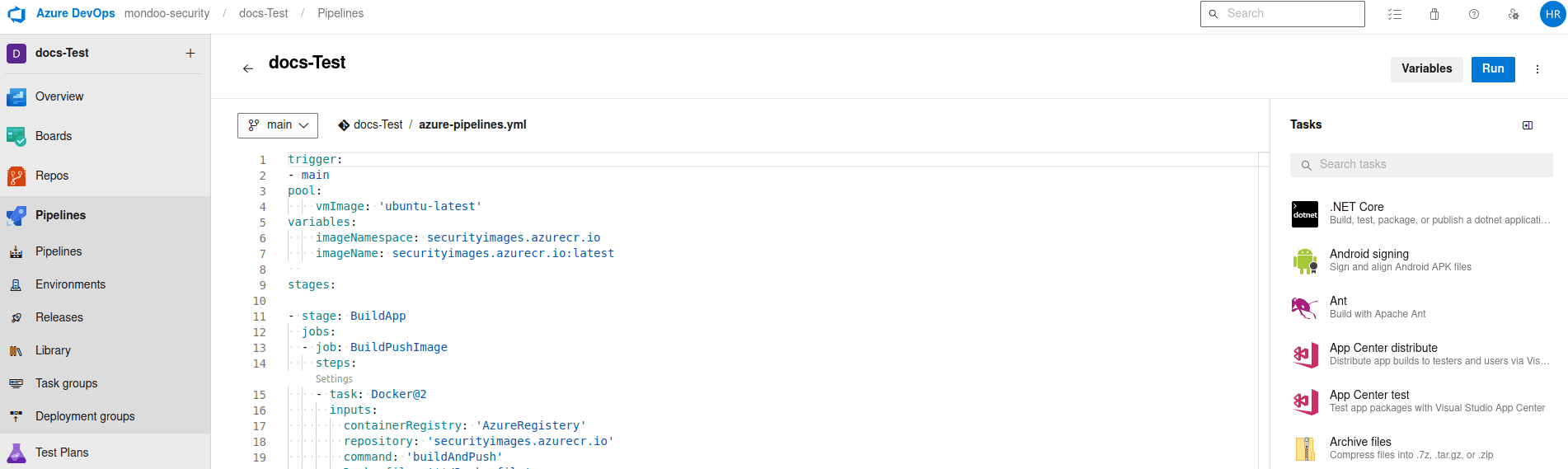 Select Variables