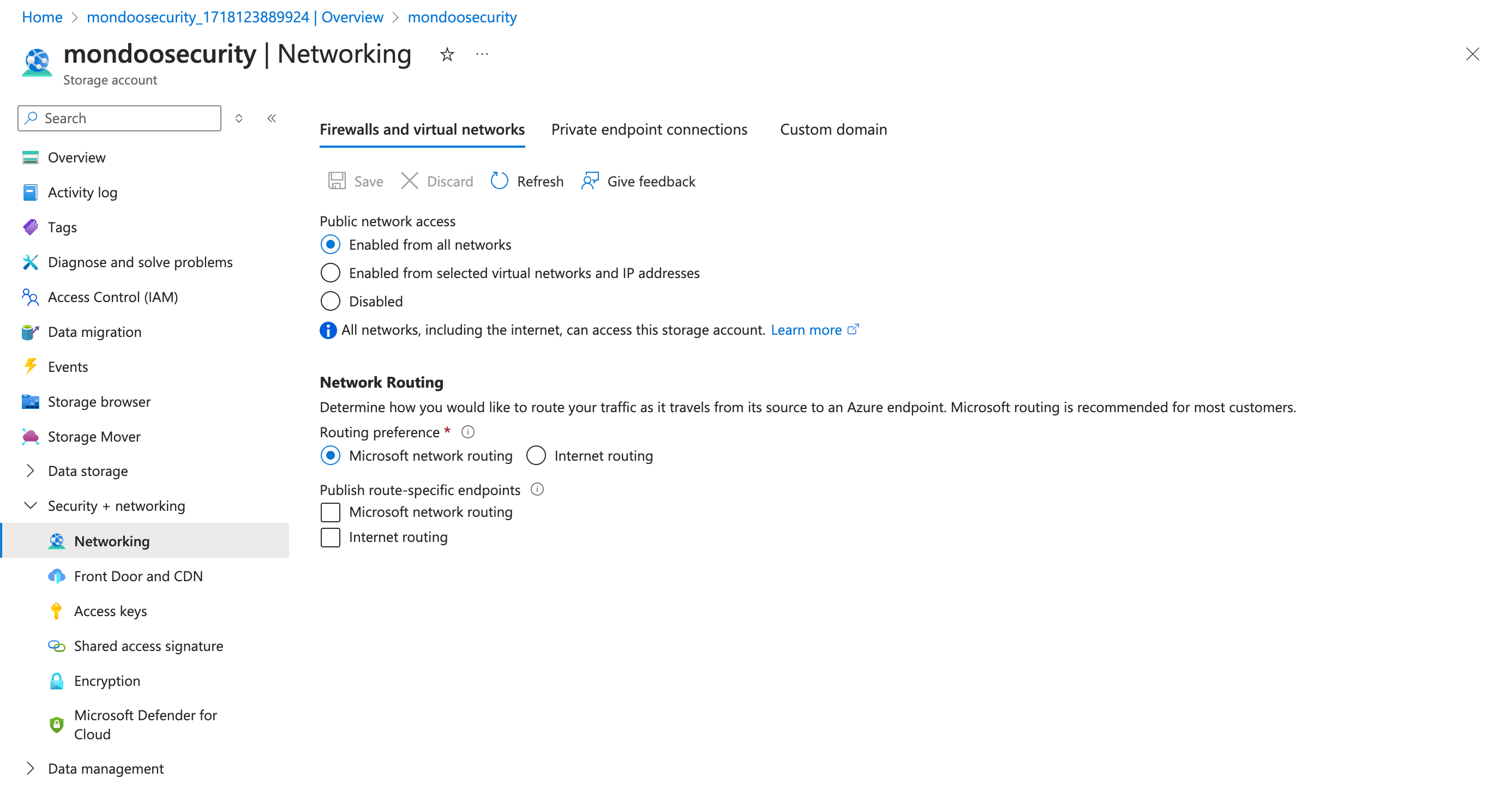 Azure containers