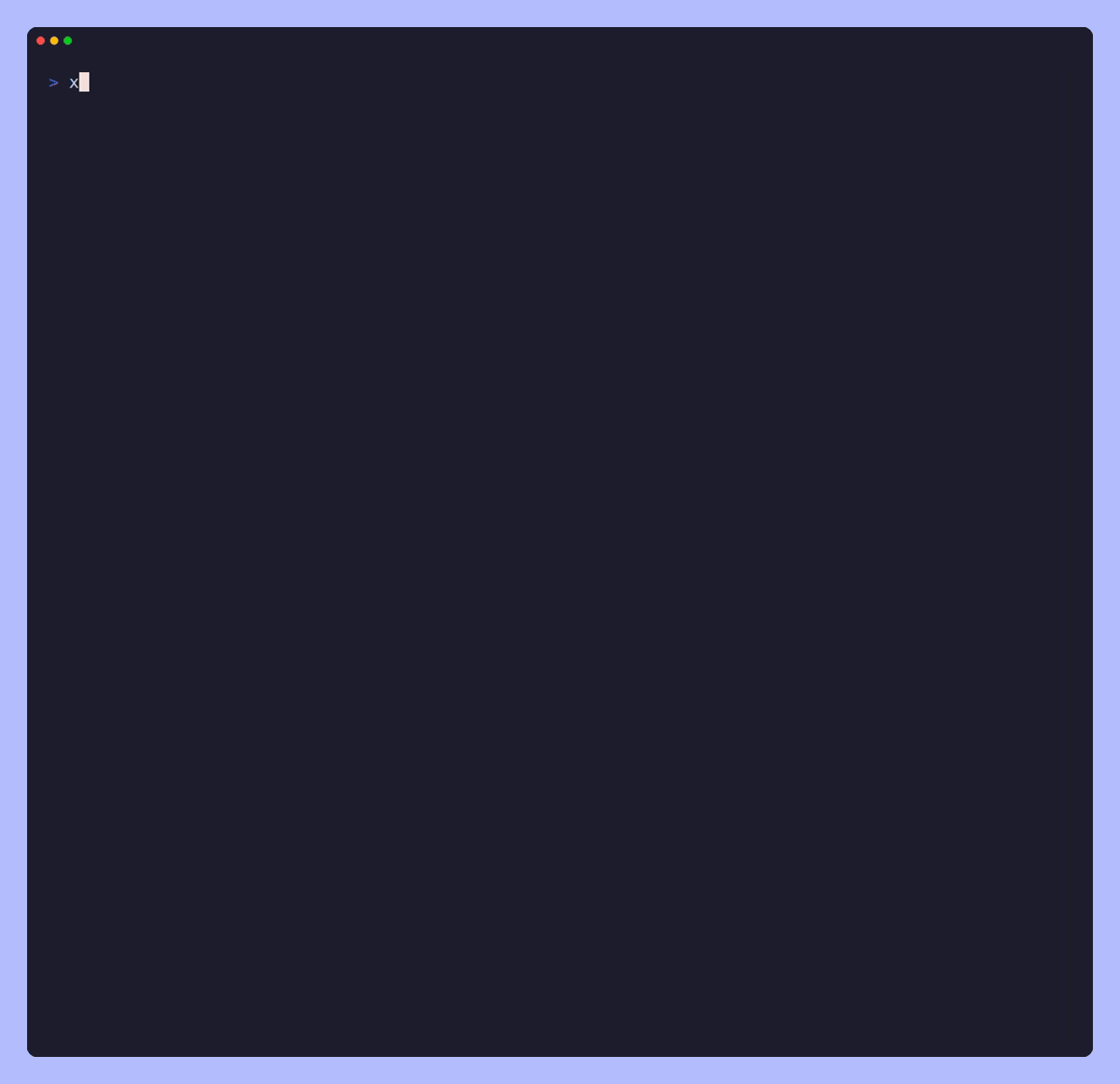 xgrep sbom — the human-readable dependency table, then the same fully-offline scan emitting a standard CycloneDX document