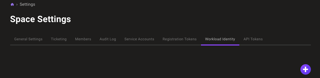 Settings - Identity Providers