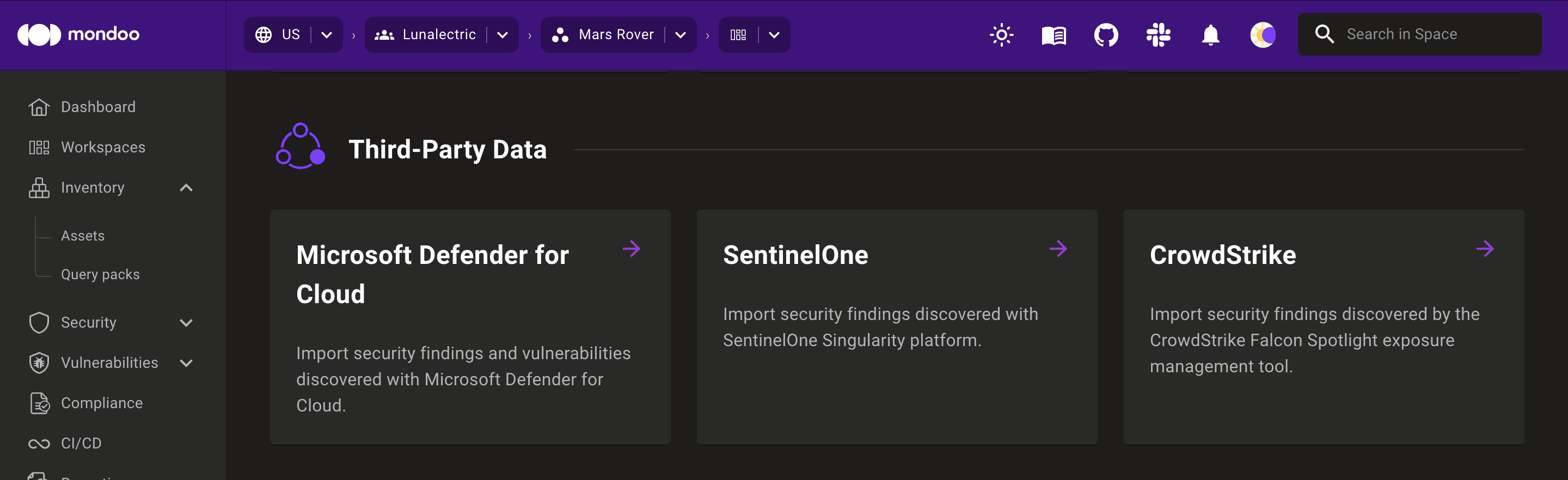 Third-party integrations