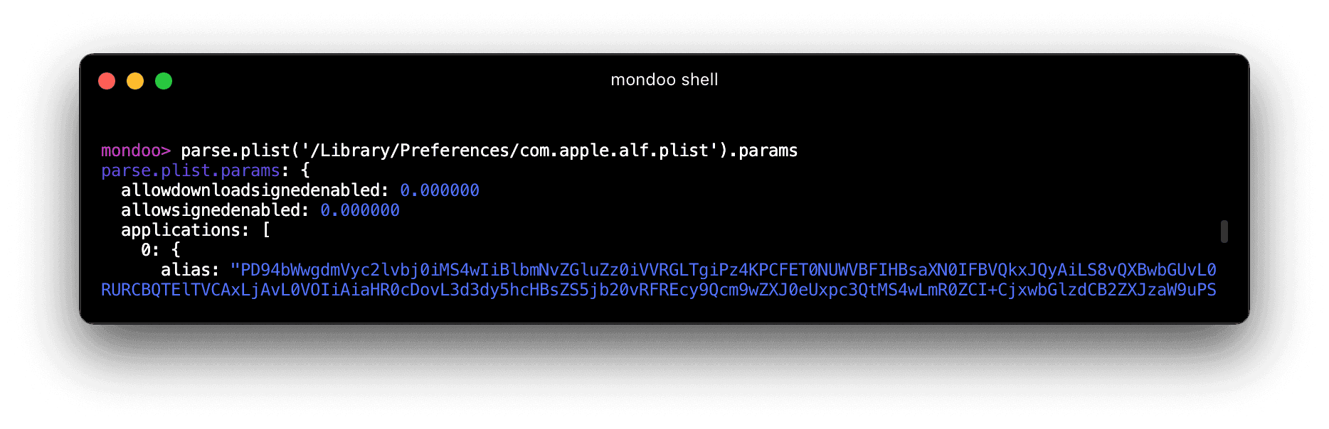 MQL resources to parse plist file