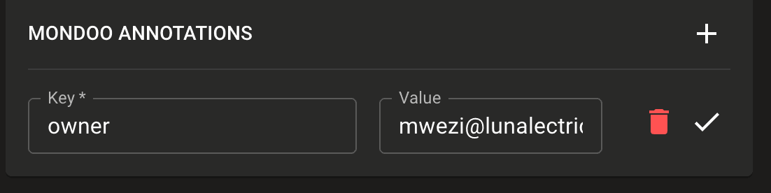 Add an annotation to a Mondoo asset