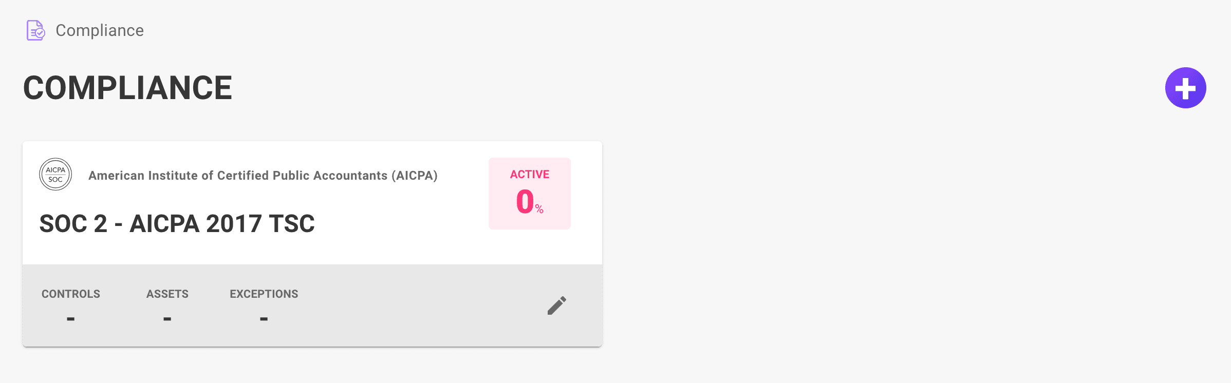 Compliance framework in the Mondoo Console