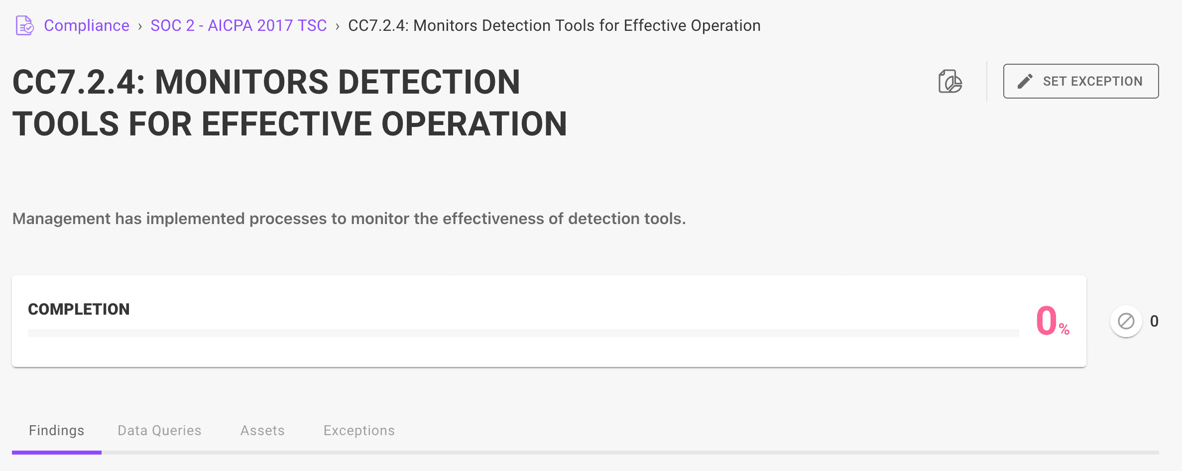 Control in the Mondoo Console