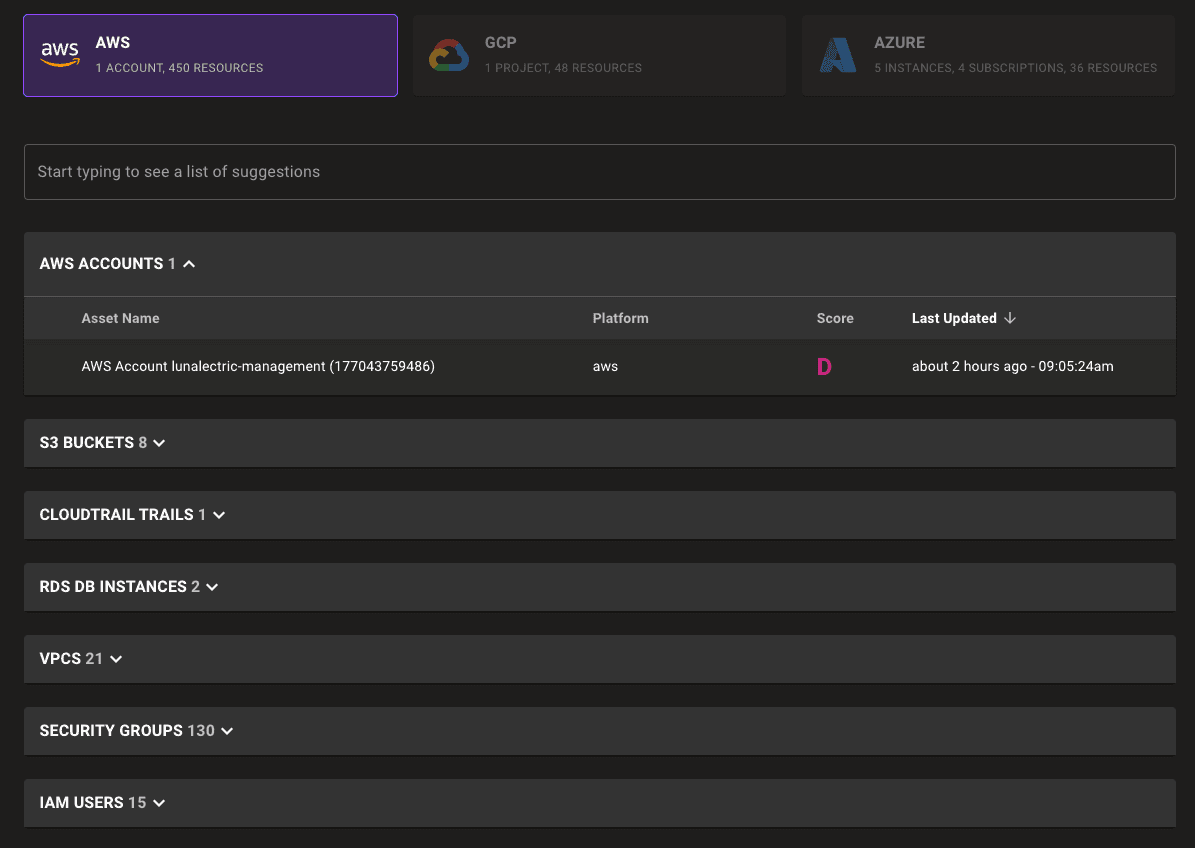 Granular Cloud Assets