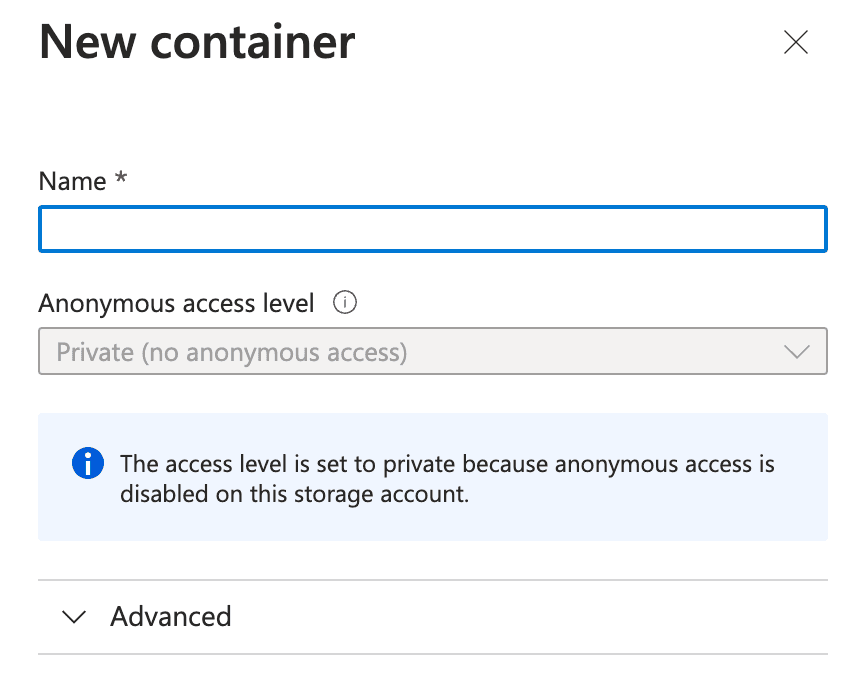 Azure containers