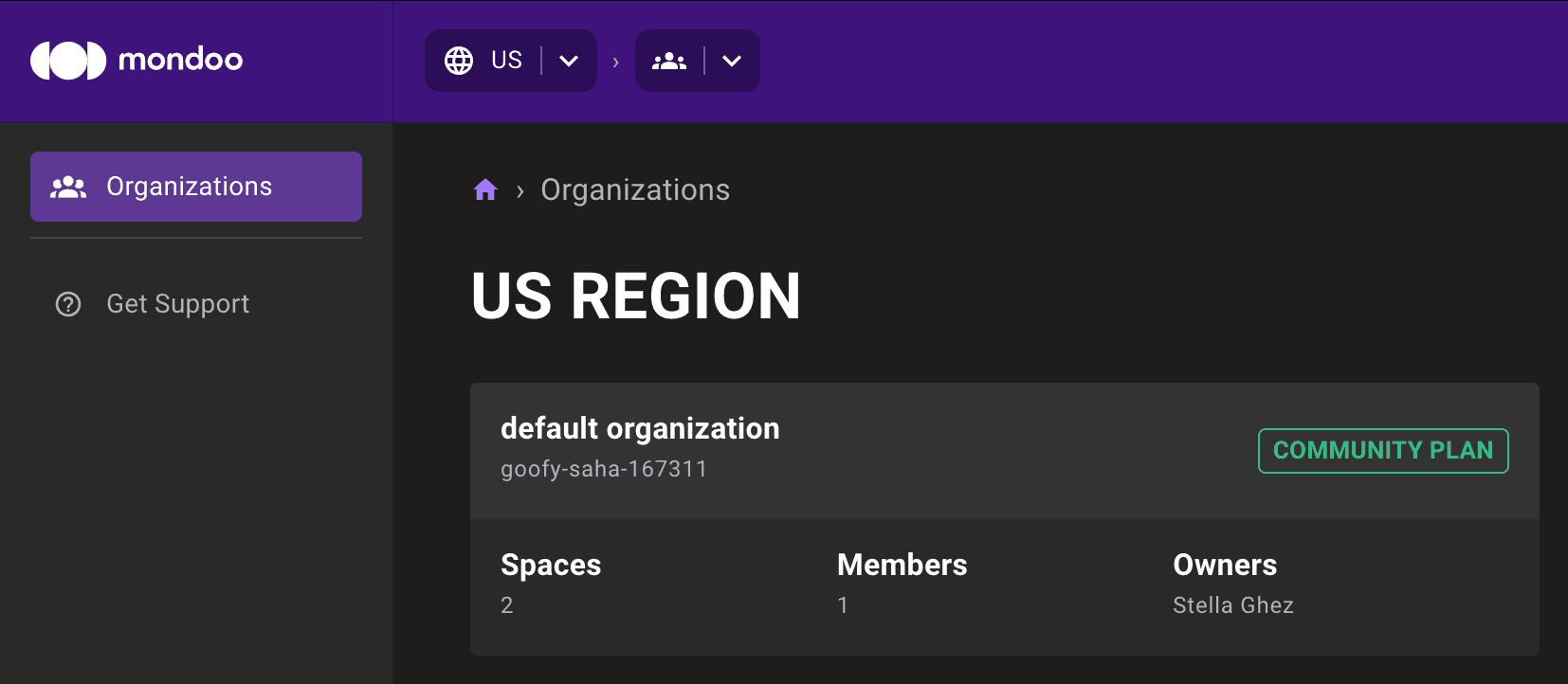 Mondoo organization ID