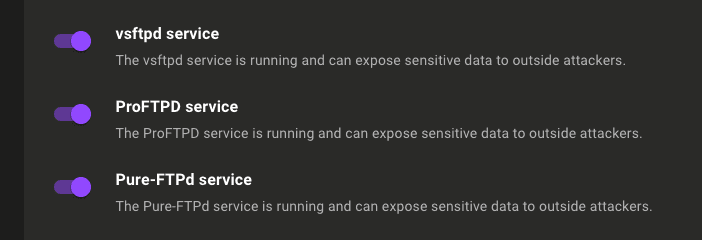 New risk factors in Security Model configuration