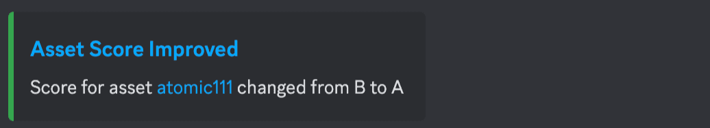 Sample alert in Mondoo