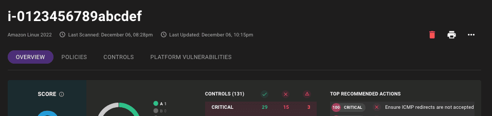 Update vs. Scanned Time