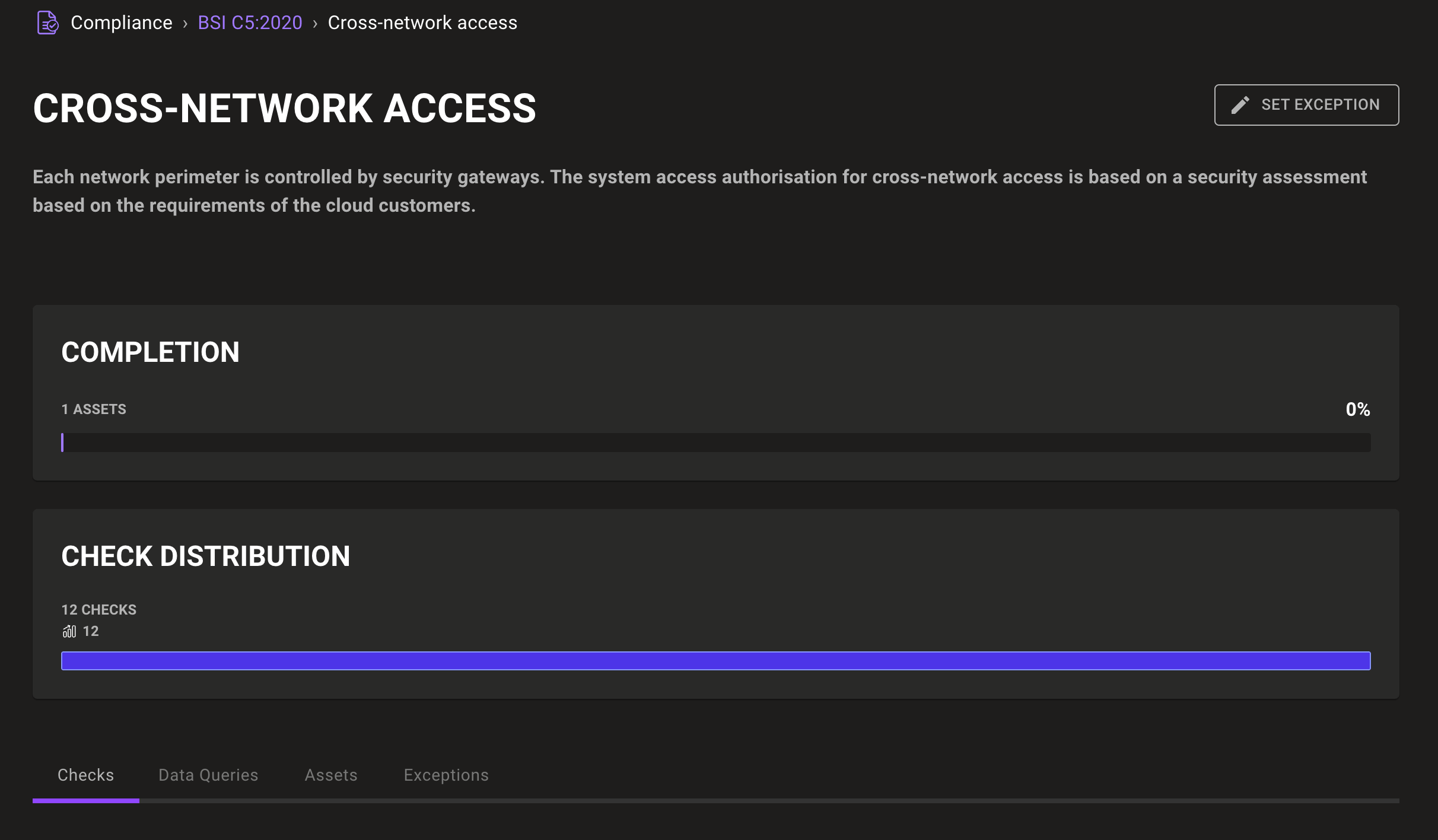 Control in the Mondoo Console