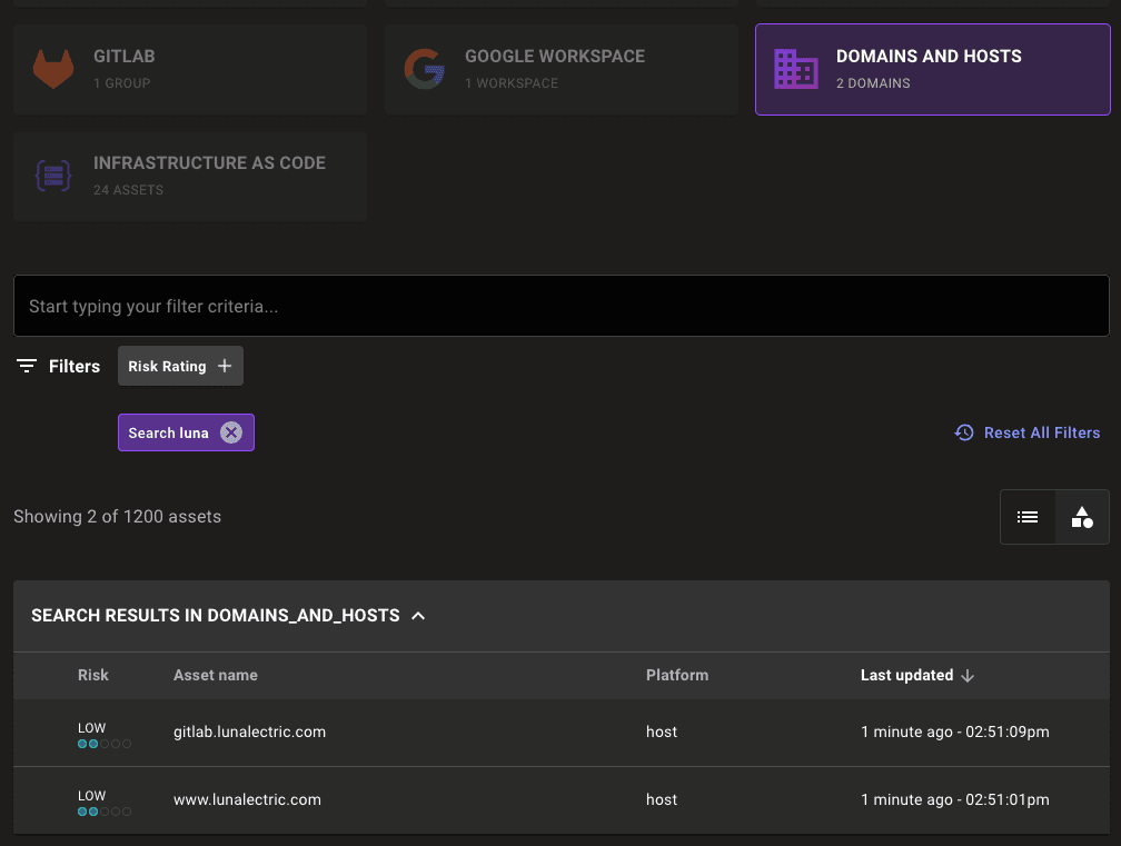 Mondoo now includes automatic subdomain detection