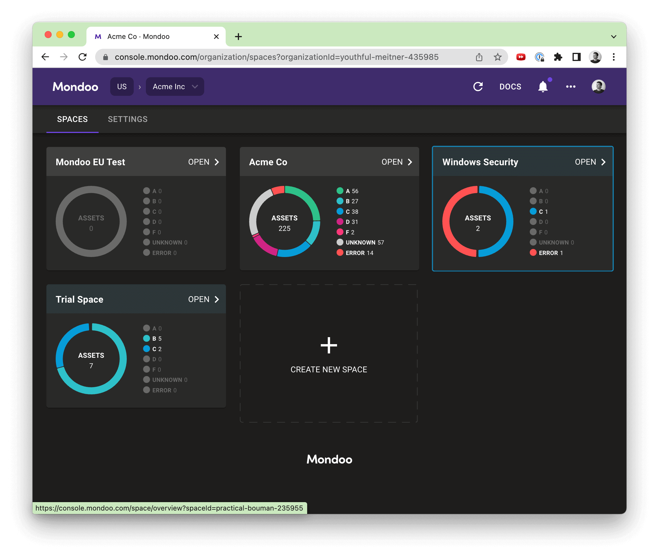 New radial graphs