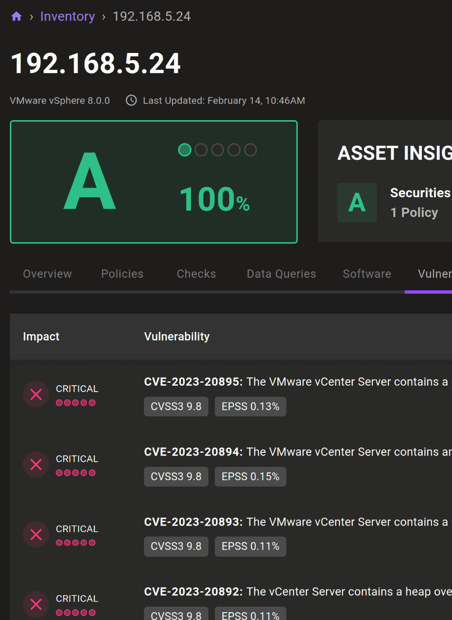 VMware vulnerabilities