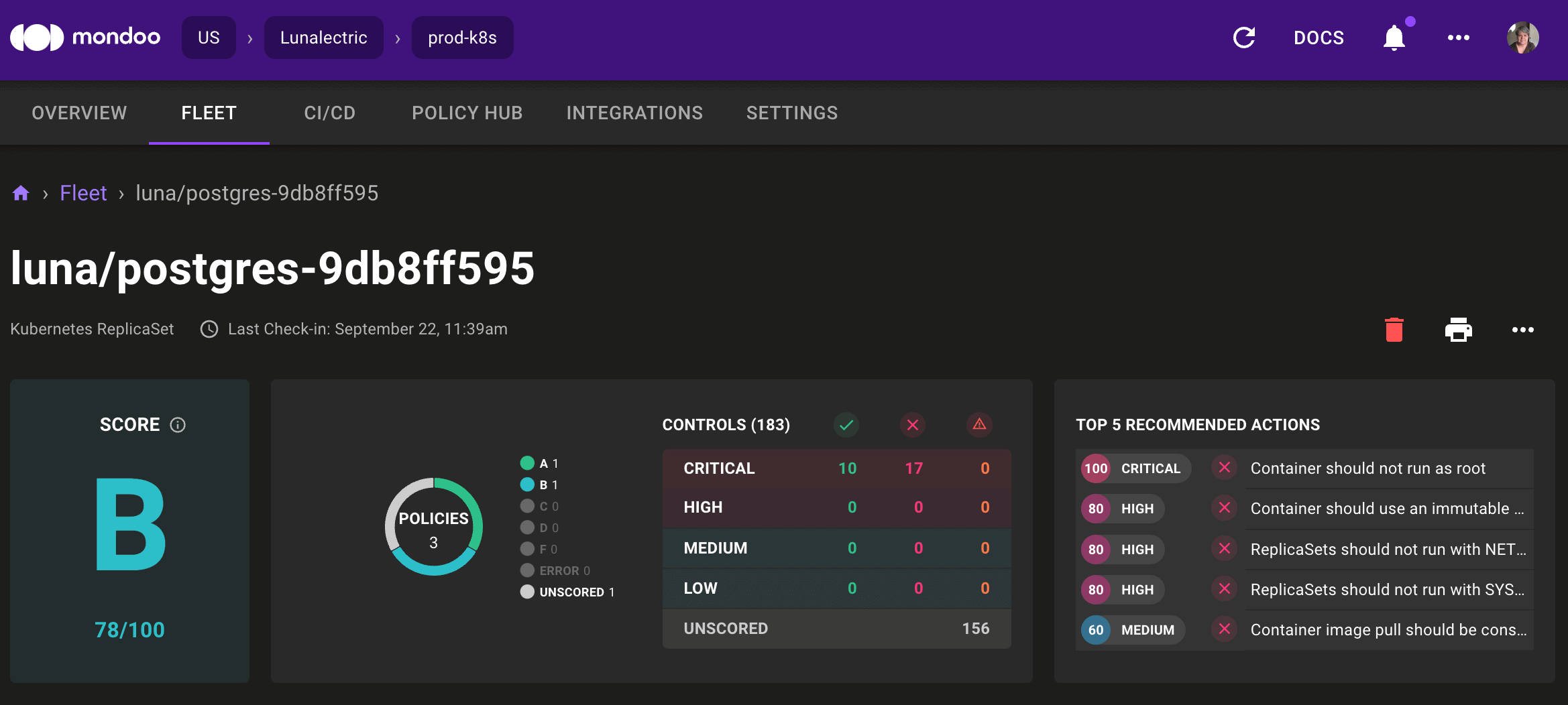 Top 5 Recommended Actions