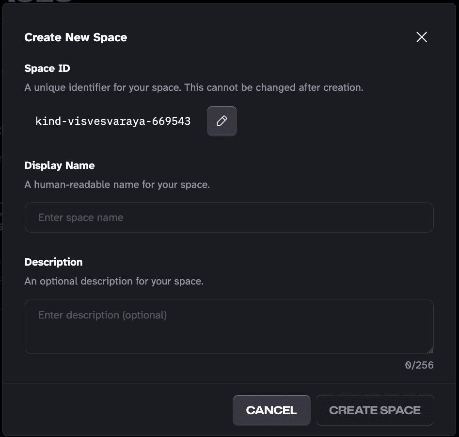 add a space