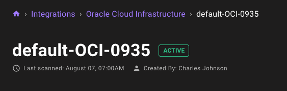 Integration with username
